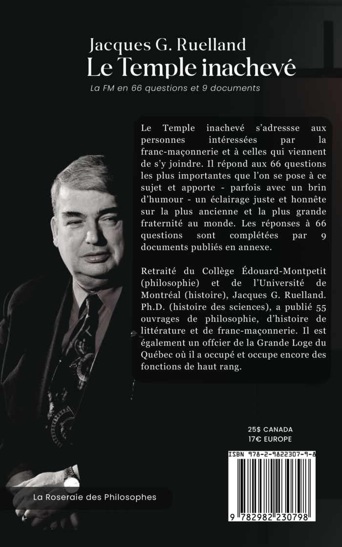 Le Temple inachevé : La Franc-Maçonnerie en 66 questions et 9 documents – Image 2