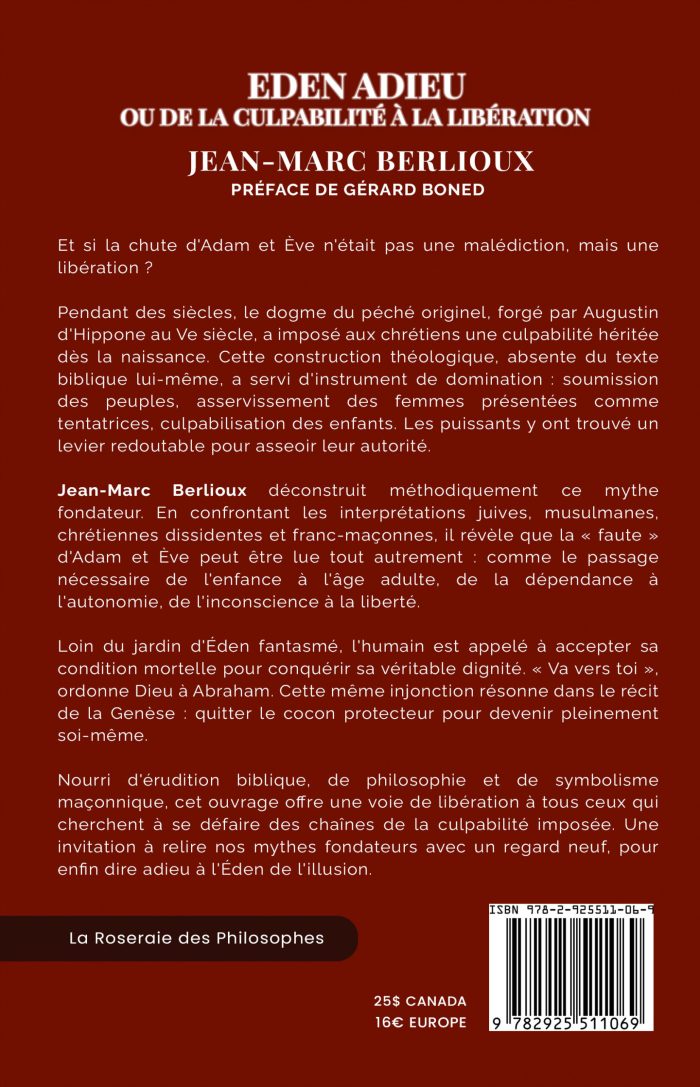 Eden Adieu ou De la culpabilité à la libération — Jean-Marc Berlioux – Image 3